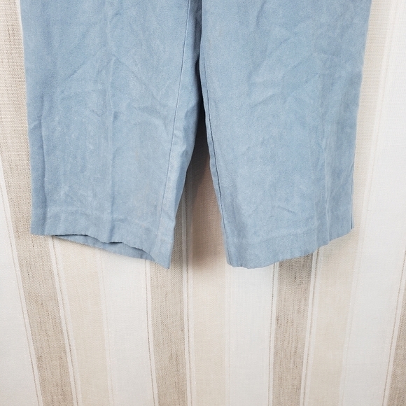 Alfred Dunner Pull-on Grandma Pants Blue Size 10 Petite - Picture 3 of 12